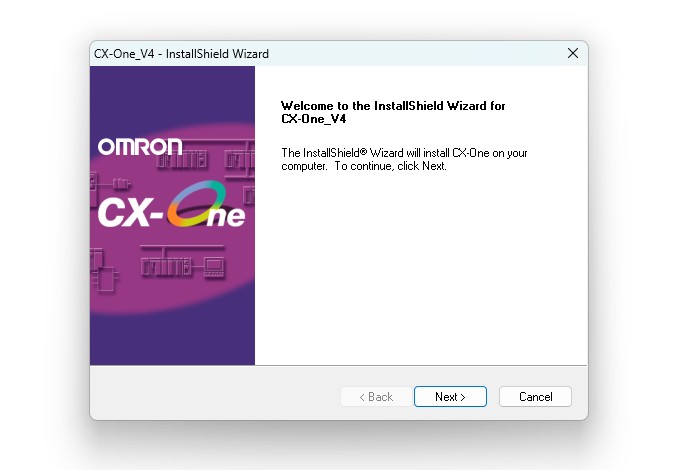 cài đặt phần mềm CX-Programmer
