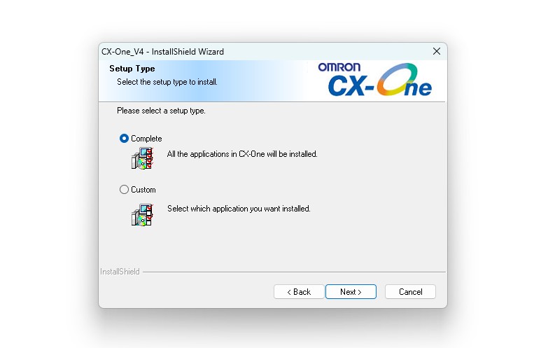 cài đặt phần mềm CX-Programmer