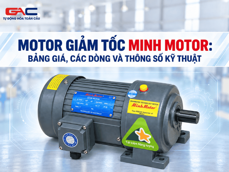 motor giảm tốc minh motor