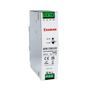 Nguồn gắn thanh ray Kaman EDR-120W-24V