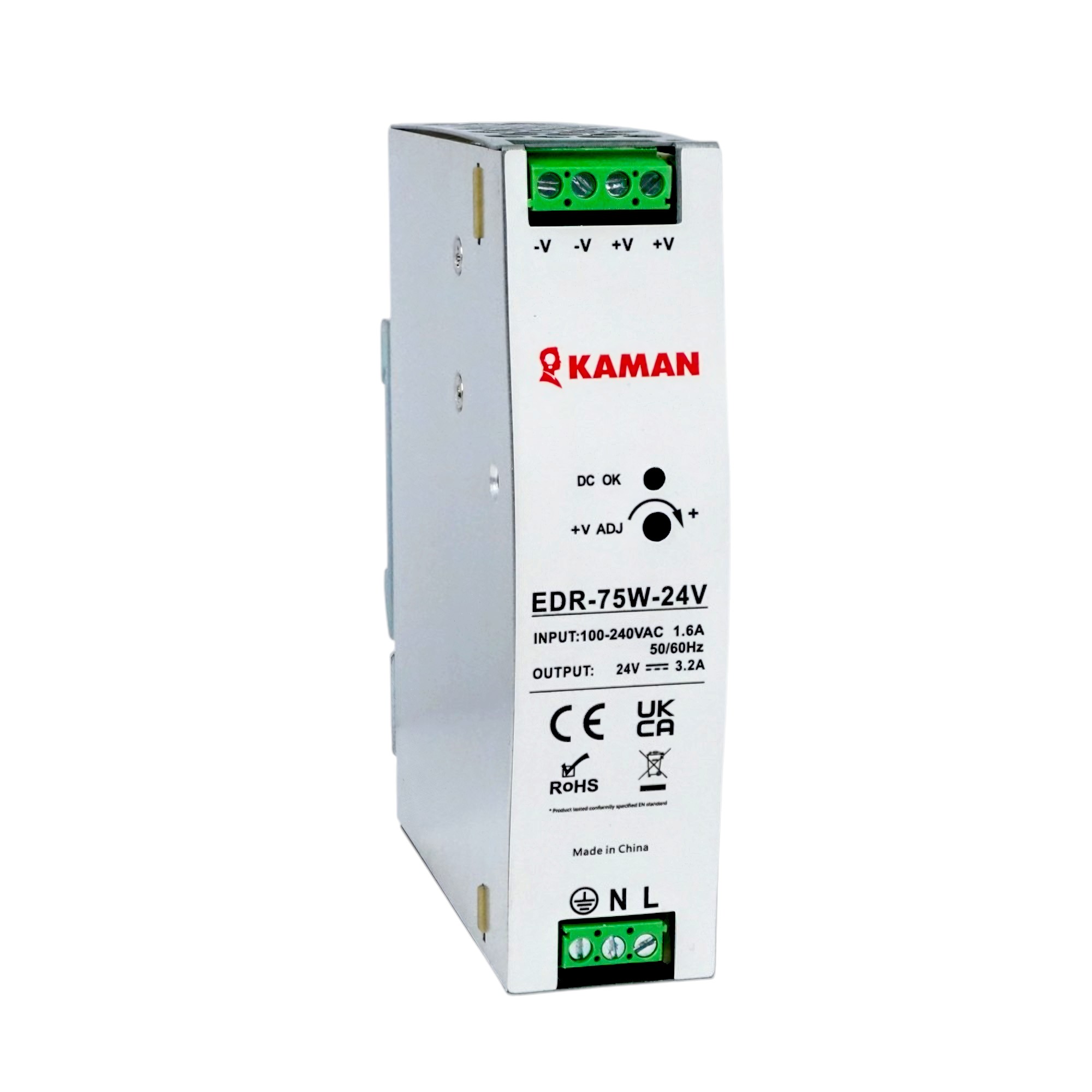 Nguồn gắn thanh ray Kaman EDR