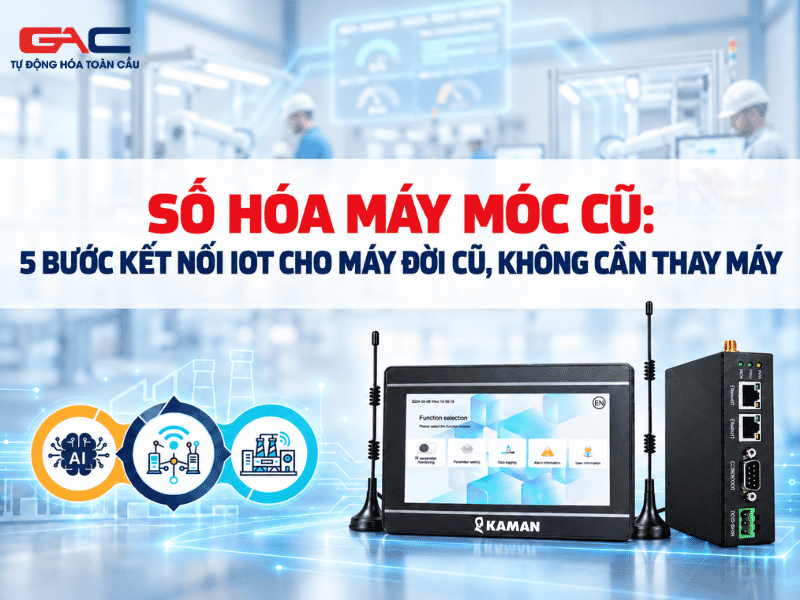 số hoá máy móc cũ
